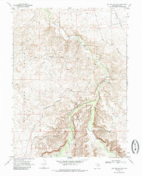 Big Pack Mtn. NW topographic map thumbnail