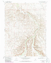 Big Pack Mtn. NW 1968 topographic map thumbnail