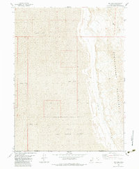 Big Pass 1983 topographic map thumbnail
