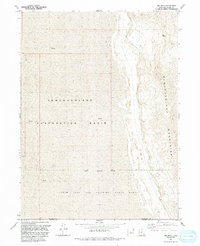 Big Pass 1991 topographic map thumbnail