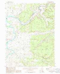 Big Triangle 1985 topographic map thumbnail