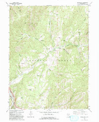Billies Mtn. topographic map thumbnail