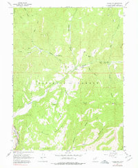 Billies Mtn. 1967 topographic map thumbnail