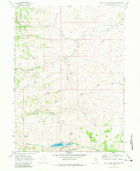 Birch Creek Reservoirs 1969 topographic map thumbnail