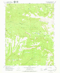 Black Mountain 1965 topographic map thumbnail