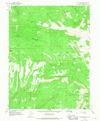 Black Mountain 1965 topographic map thumbnail