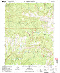 Black Mountain 2001 topographic map thumbnail