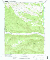 Blacktail Mtn topographic map thumbnail