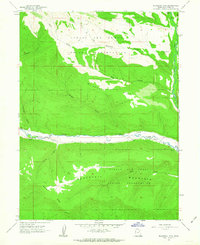 Blacktail Mtn 1962 topographic map thumbnail