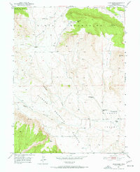 Blair Basin 1950 topographic map thumbnail