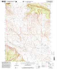Blair Basin 1996 topographic map thumbnail