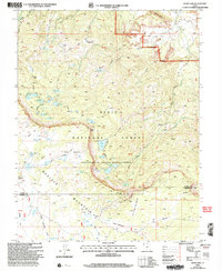 Blind Lake 2002 topographic map thumbnail