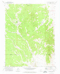 Blue Mountain 1971 topographic map thumbnail
