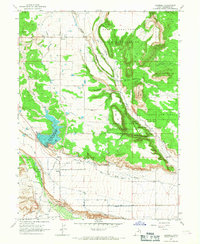 Bluebell 1965 topographic map preview
