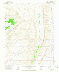 Bluff SW 1962 topographic map preview
