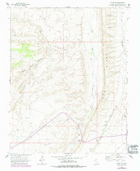Bluff SW 1962 topographic map preview