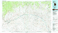 Bluff 1983 topographic map thumbnail