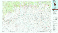 Bluff 1983 topographic map thumbnail