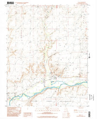 Bluff 1997 topographic map thumbnail