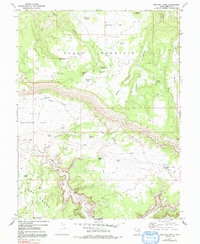 Bob Hill Knoll 1969 topographic map thumbnail