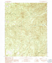 Bobby Canyon North 1991 topographic map thumbnail