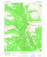 Bollie Lake 1965 topographic map thumbnail