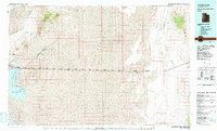 Bonneville Salt Flats topographic map thumbnail