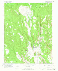 Boulder Town 1964 topographic map thumbnail