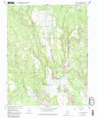 Boulder Town 1964 topographic map thumbnail