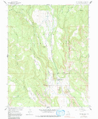 Boulder Town 1964 topographic map thumbnail