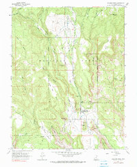 Boulder Town 1964 topographic map thumbnail