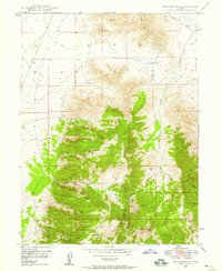 Boulter Peak 1947 topographic map thumbnail