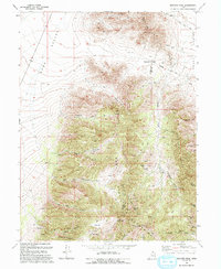 Boulter Peak 1993 topographic map thumbnail