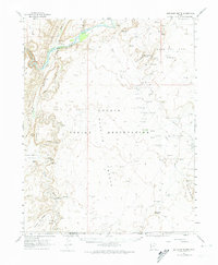 Boundary Butte 1962 topographic map thumbnail