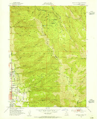Bountiful Peak 1952 topographic map thumbnail