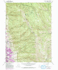 Bountiful Peak 1952 topographic map thumbnail