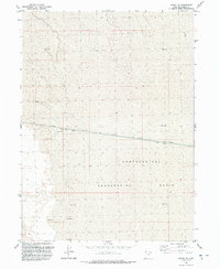Bovine SE 1991 topographic map thumbnail