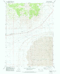 Bovine 1991 topographic map preview