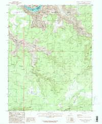Bowdie Canyon East 1987 topographic map thumbnail