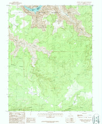 Bowdie Canyon East 1987 topographic map thumbnail