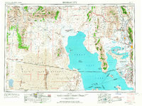 Brigham City 1954 topographic map thumbnail