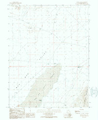 Brown Knoll 1989 topographic map thumbnail