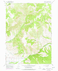 Browns Hole 1964 topographic map thumbnail