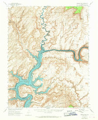 Browns Rim topographic map thumbnail