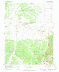 Bryce Canyon 1966 topographic map thumbnail