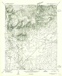 Buckskin Gulch NE topographic map thumbnail