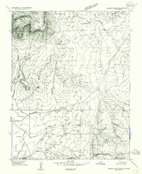 Buckskin Gulch SW topographic map thumbnail