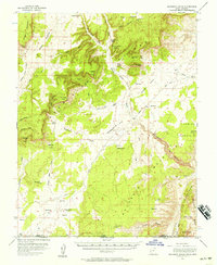 Buckskin Gulch topographic map thumbnail
