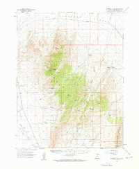 Burbank Hills topographic map thumbnail