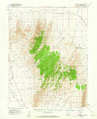 Burbank Hills 1960 topographic map thumbnail